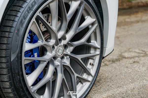 Фото дисков HRE P200 Сатиновый тонированный лак на BMW X5/X5 M (G05/G18/F95)