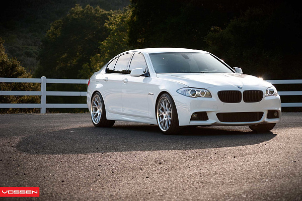 Фото дисков Vossen CV2 Серебро на BMW 5/M5 (F10)