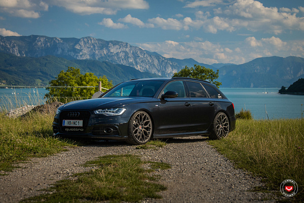 Фото дисков Vossen S17-01 Сатиновый графит на Audi A/RS 6 (C7)