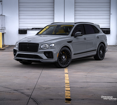 Фото дисков Vossen HF-8 на Bentley Bentayga
