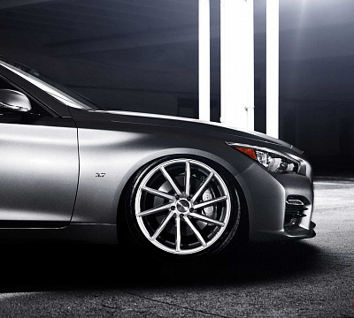 Фото дисков Vossen CVT на Infiniti Q50
