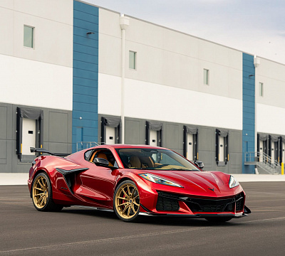 Фото дисков Brixton Forged PF11 R / RS на Chevrolet Corvette C8