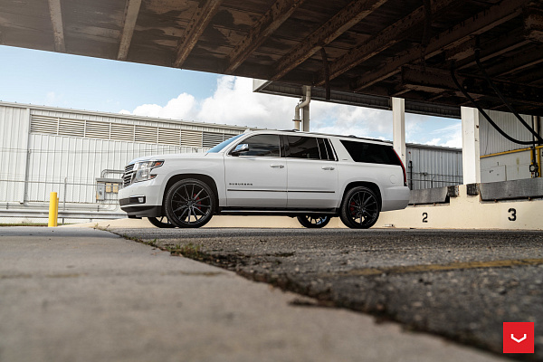 Фото дисков Vossen HF6-1 Алмазная проточка на Chevrolet Suburban XII