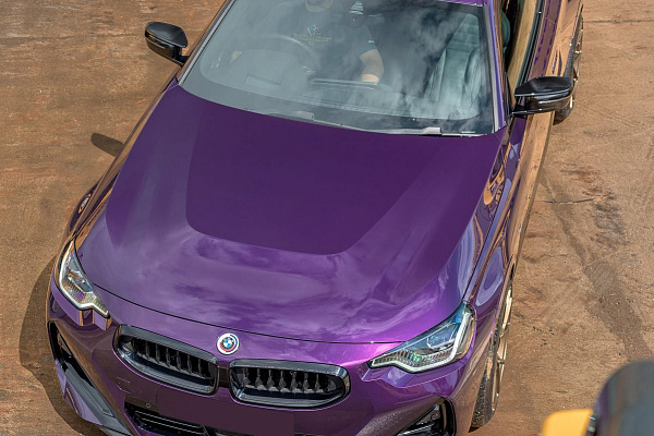 Фото дисков Bola FLY Сатиновая бронза на BMW 2/M2 (G42/G87)
