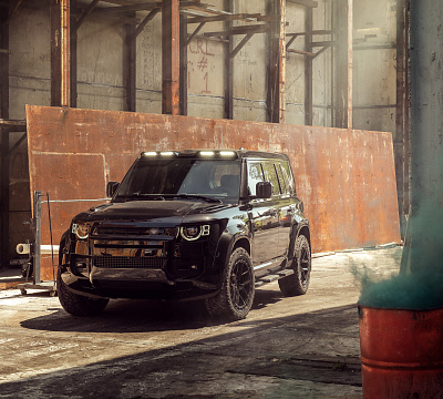 Фото дисков Vossen UV-X на Land Rover Defender II