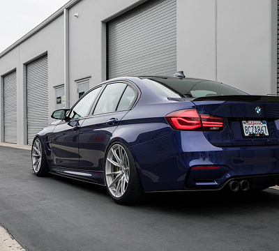 Фото дисков HRE P104SC на BMW 3/M3 (F3x/F80)