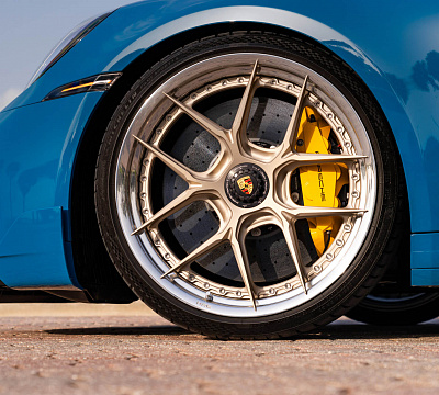 Фото дисков HRE S101SC на Porsche 911 VIII
