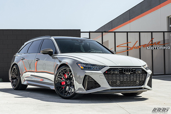 Фото дисков 1886 Wheels G009 Черный глянец на Audi A/RS 6 (C8)