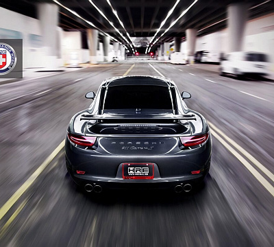 Фото дисков HRE P101 на Porsche 911 VII
