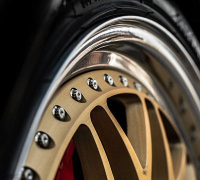 Фото дисков HRE 540 на Porsche 911 III