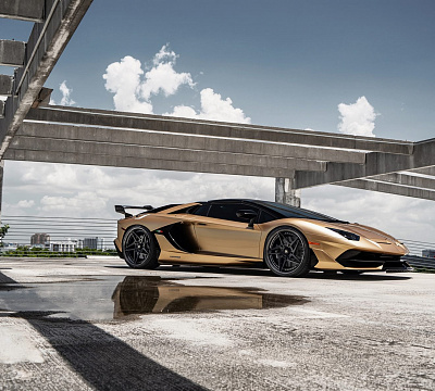 Фото дисков Anrky S3-X3 на Lamborghini Aventador