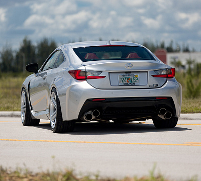 Фото дисков Vossen VFS-5 на Lexus RC