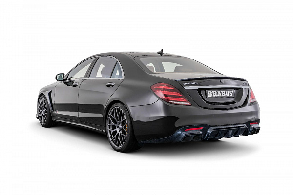Фото дисков BRABUS Monoblock Y (Platinum Edition) Глянцевый графит на Mercedes-Benz S-Class (W222, C217)
