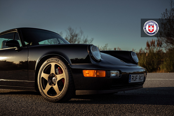Фото дисков HRE 527M Сатиновая бронза на Porsche 911 III