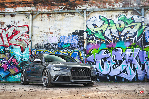 Фото дисков Vossen M-X5 Глянцевый лак на Audi A/RS 6 (C7)