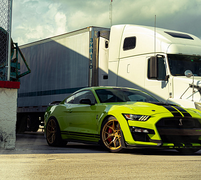 Фото дисков Vossen S21-01 на Ford Mustang VI