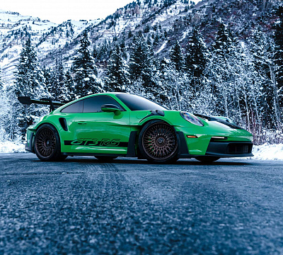 Фото дисков Brixton Forged TR20 на Porsche 911 VIII