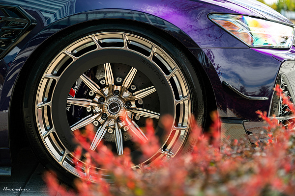 Фото дисков Brixton Forged R11-R Aerotech Глянцевая бронза на Audi A/RS 6 (C8)