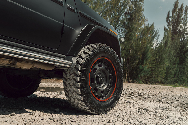 Фото дисков Black Rhino AXLE Черный матовый на Mercedes-Benz G-Class III