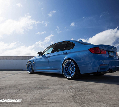 Фото дисков HRE 300 на BMW 3/M3 (F3x/F80)