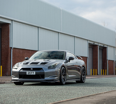 Фото дисков Vossen VFS-6 на Nissan GT-R