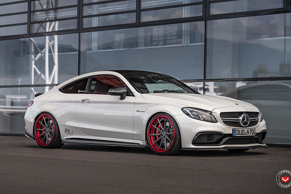 Фото дисков Vossen M-X2 (3-Piece) Глянцевый темный лак на Mercedes-Benz C-Class (W205)