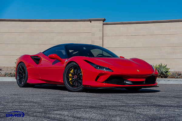 Фото дисков Brixton Forged R11-R Черный сатин на Ferrari F8