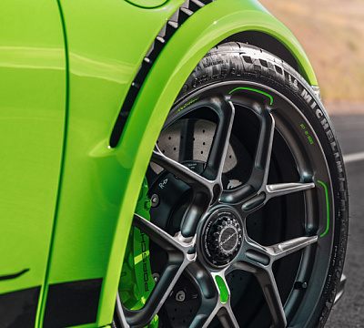 Фото дисков Brixton Forged PF7-RS на Porsche 911 VII