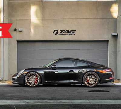 Фото дисков HRE FF01 на Porsche 911 VII