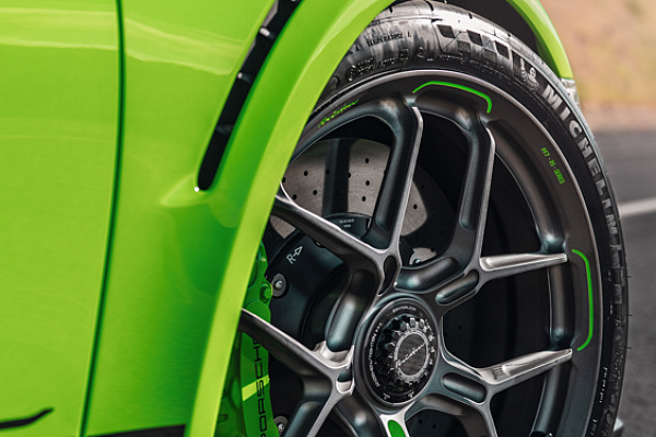 Фото дисков Brixton Forged PF7-RS Сатиновый темный лак на Porsche 911 VII