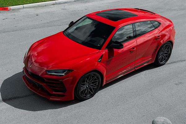 Фото дисков Anrky S3-X1 Черный сатин на Lamborghini Urus
