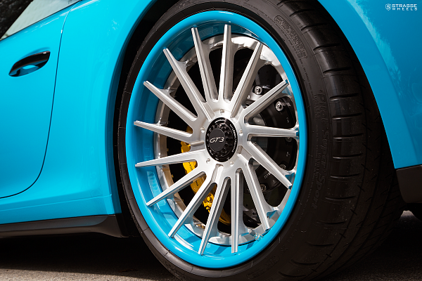 Фото дисков Strasse Wheels SV15T Deep Concave FS Другой цвет на Porsche 911 VII