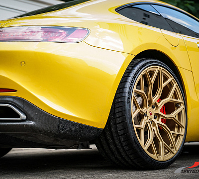 Фото дисков Vossen S17-01 на Mercedes-Benz AMG GT I