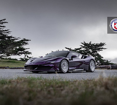 Фото дисков HRE 515 GTM на Ferrari SF90