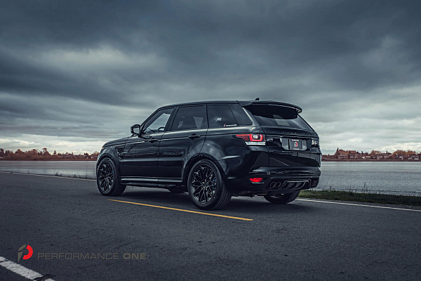 Фото дисков HRE S200 Черный сатин на Land Rover Range Rover Sport II