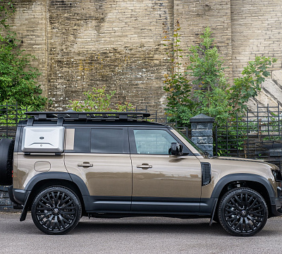 Фото дисков Kahn RS-2 на Land Rover Defender II