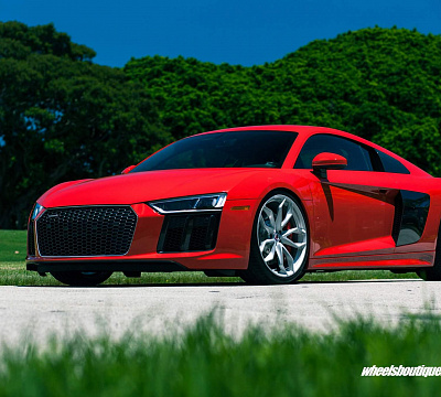 Фото дисков HRE P201 на Audi R8 (4S)