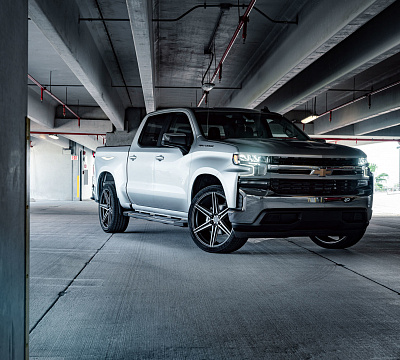 Фото дисков Vossen HF6-2 на Chevrolet Silverado IV