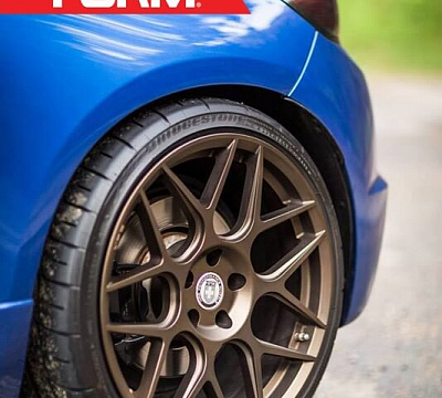 Фото дисков HRE FF01 на Volkswagen Scirocco III
