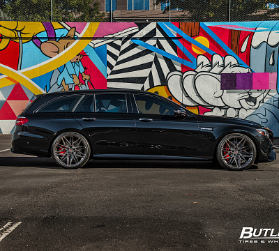 Фото дисков Vossen EVO-5R на Mercedes-Benz E-Class (W213, S213, C238)