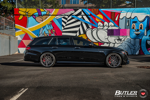 Фото дисков Vossen EVO-5R Глянцевый графит на Mercedes-Benz E-Class (W213, S213, C238)
