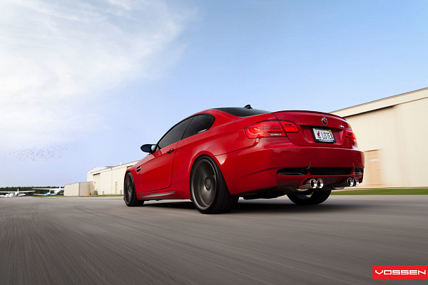 Фото дисков Vossen CV4 Сатиновый графит на BMW 3/M3 (E90)