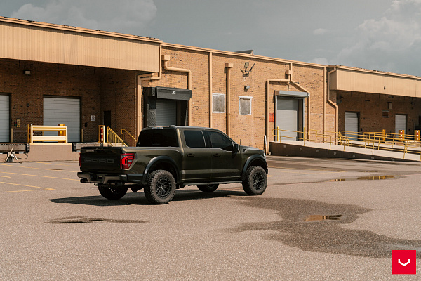 Фото дисков Vossen HFX-1 (6-Lug) Черный сатин на Ford F-150 XIV