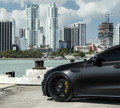 Фото дисков Vossen S17-13 на Mercedes-Benz AMG GT I