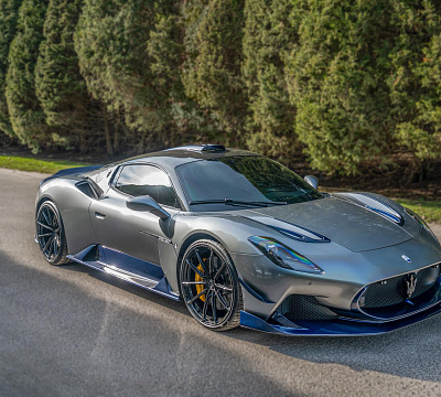 Фото дисков AL13 R10 на Maserati MC20