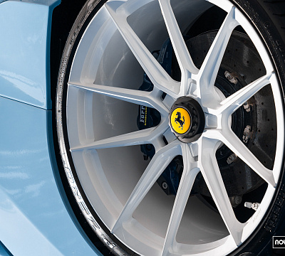 Фото дисков NOVITEC NF10 на Ferrari 488