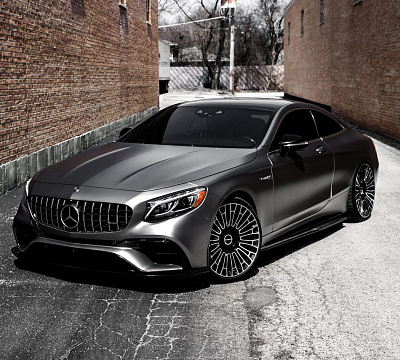 Фото дисков Brixton Forged LX01 на Mercedes-Benz S-Class (W222, C217)