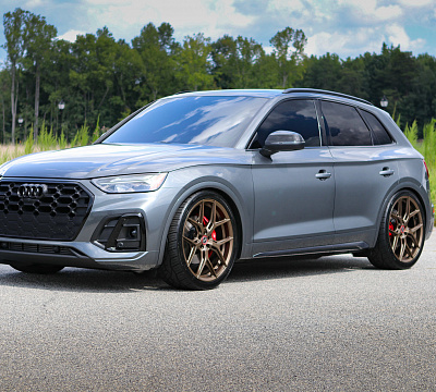 Фото дисков Vossen HF-5 на Audi Q5 (FY)