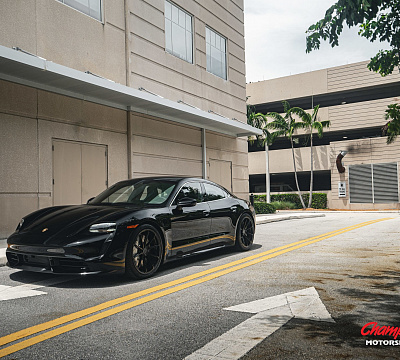 Фото дисков Vossen RS92 на Porsche Taycan I