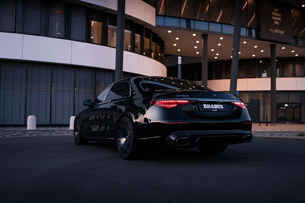 Фото дисков BRABUS Monoblock M (Platinum Edition) Черный глянец на Mercedes-Benz S-Class (W223)